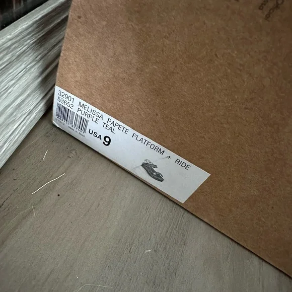 Mini Melissa Women Sandals size 9 - Picture 2 of 3